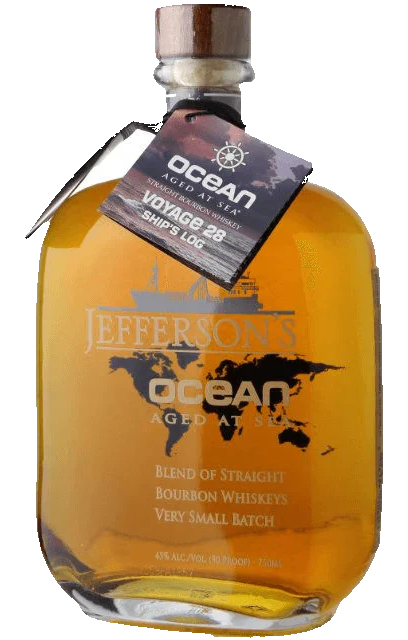 Jefferson's Ocean Aged At Sea (Voyage 28) | Bottle Scout